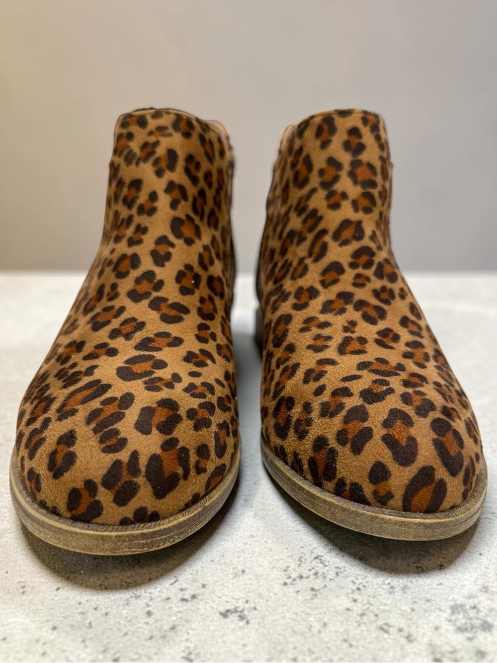 Animal Print Ankle Booties